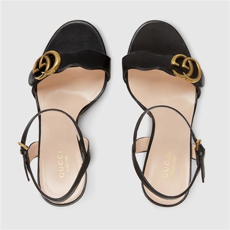 gucci logo sandals|gucci sandals women 2020.